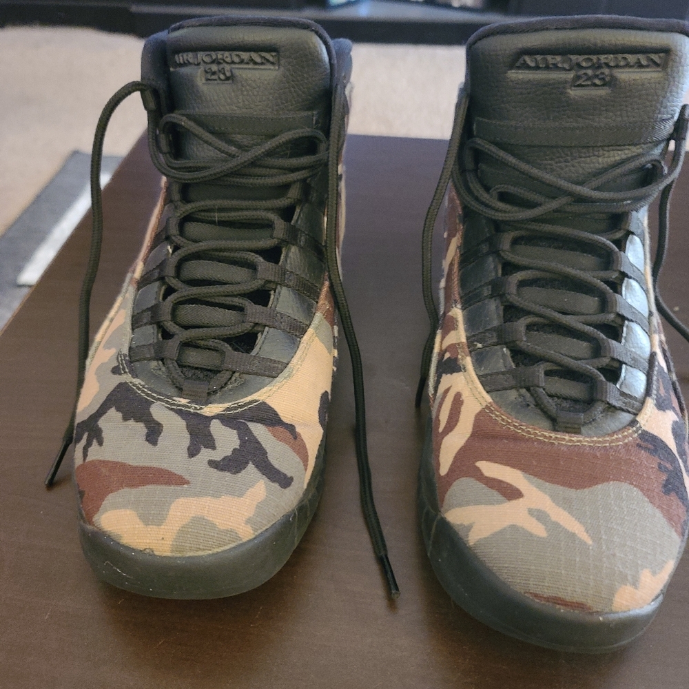 Camouflage Jordan's
